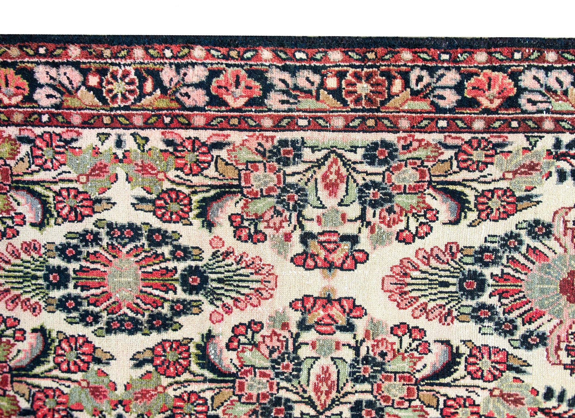 Early 20th Century Persian Dargazin Runner For Sale