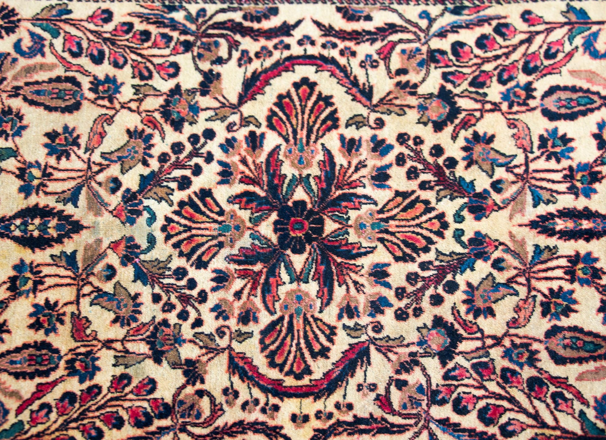 Early 20th Century Persian Lilihan Rug For Sale