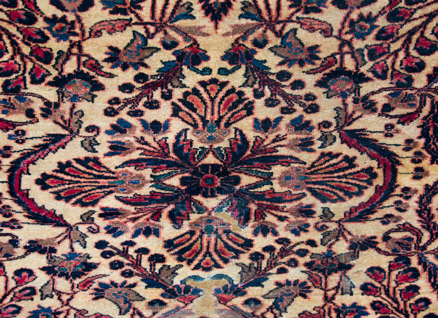 Early 20th Century Persian Lilihan Rug For Sale
