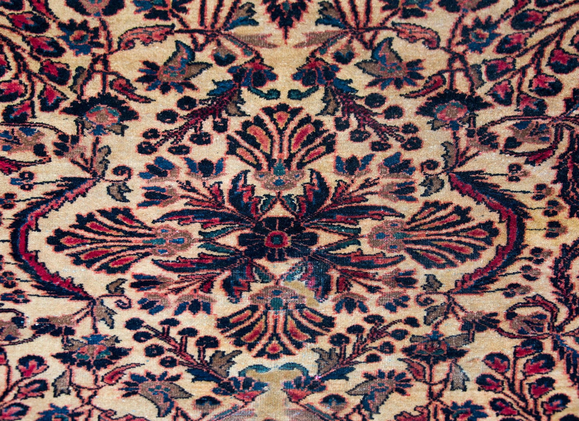 Early 20th Century Persian Lilihan Rug For Sale