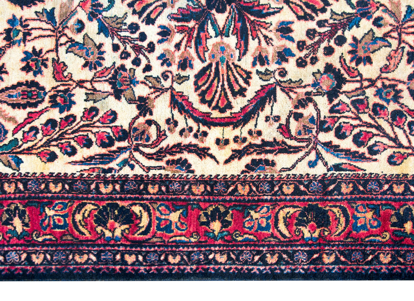 Early 20th Century Persian Lilihan Rug For Sale