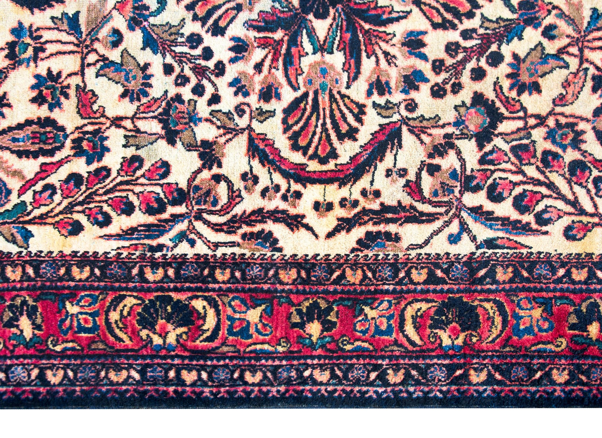 Early 20th Century Persian Lilihan Rug For Sale
