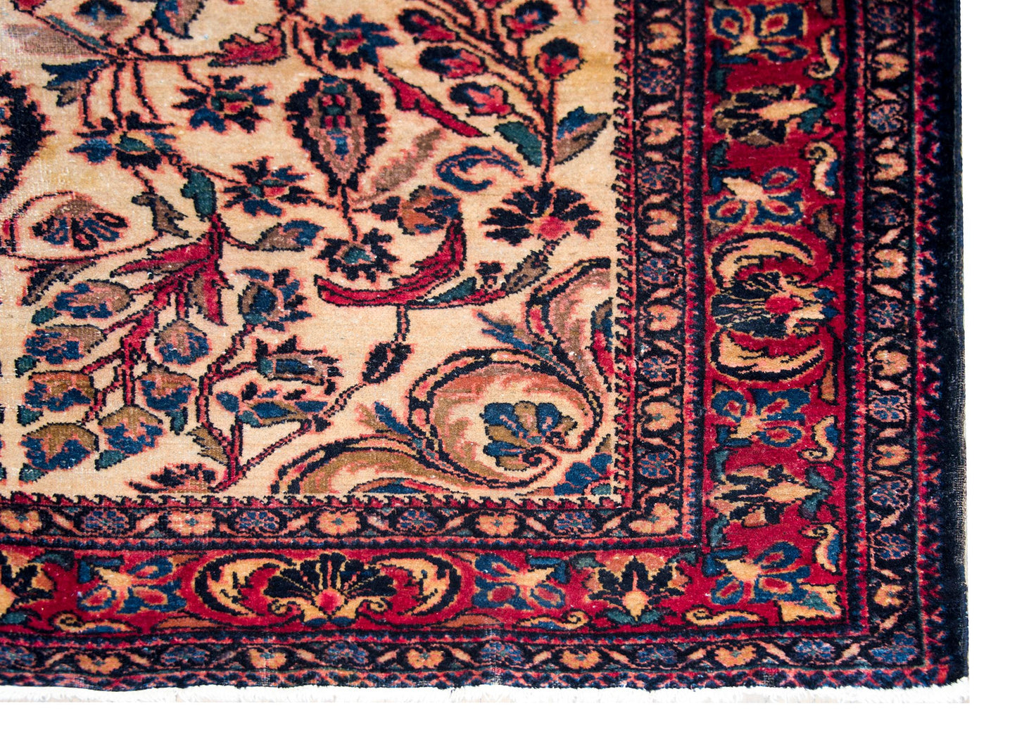 Early 20th Century Persian Lilihan Rug For Sale