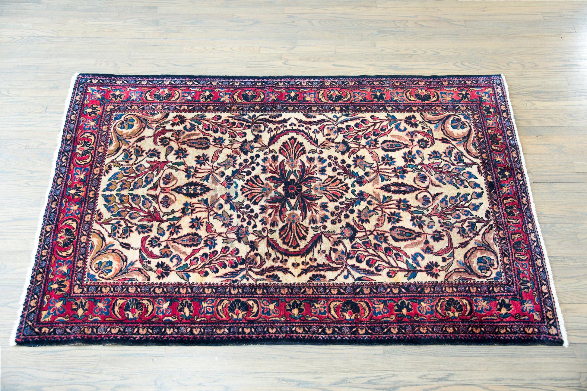 Early 20th Century Persian Lilihan Rug For Sale