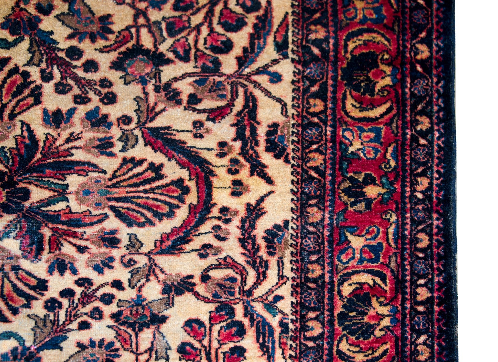 Early 20th Century Persian Lilihan Rug For Sale
