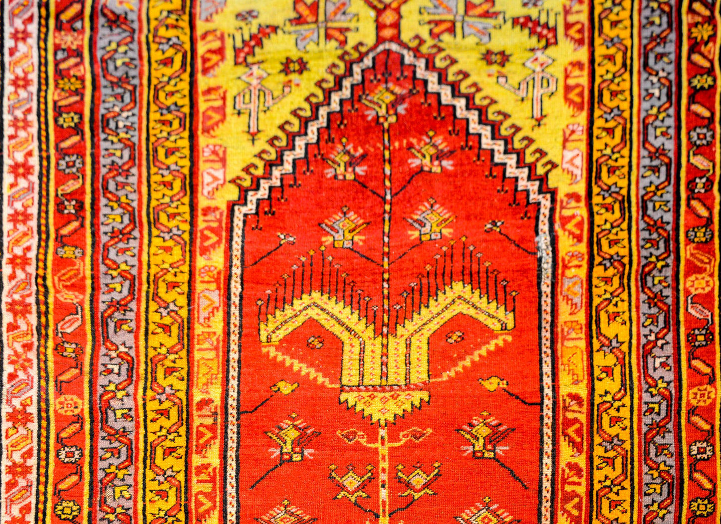 Wonderful Early 20th Century Turkish Prayer Rug For Sale