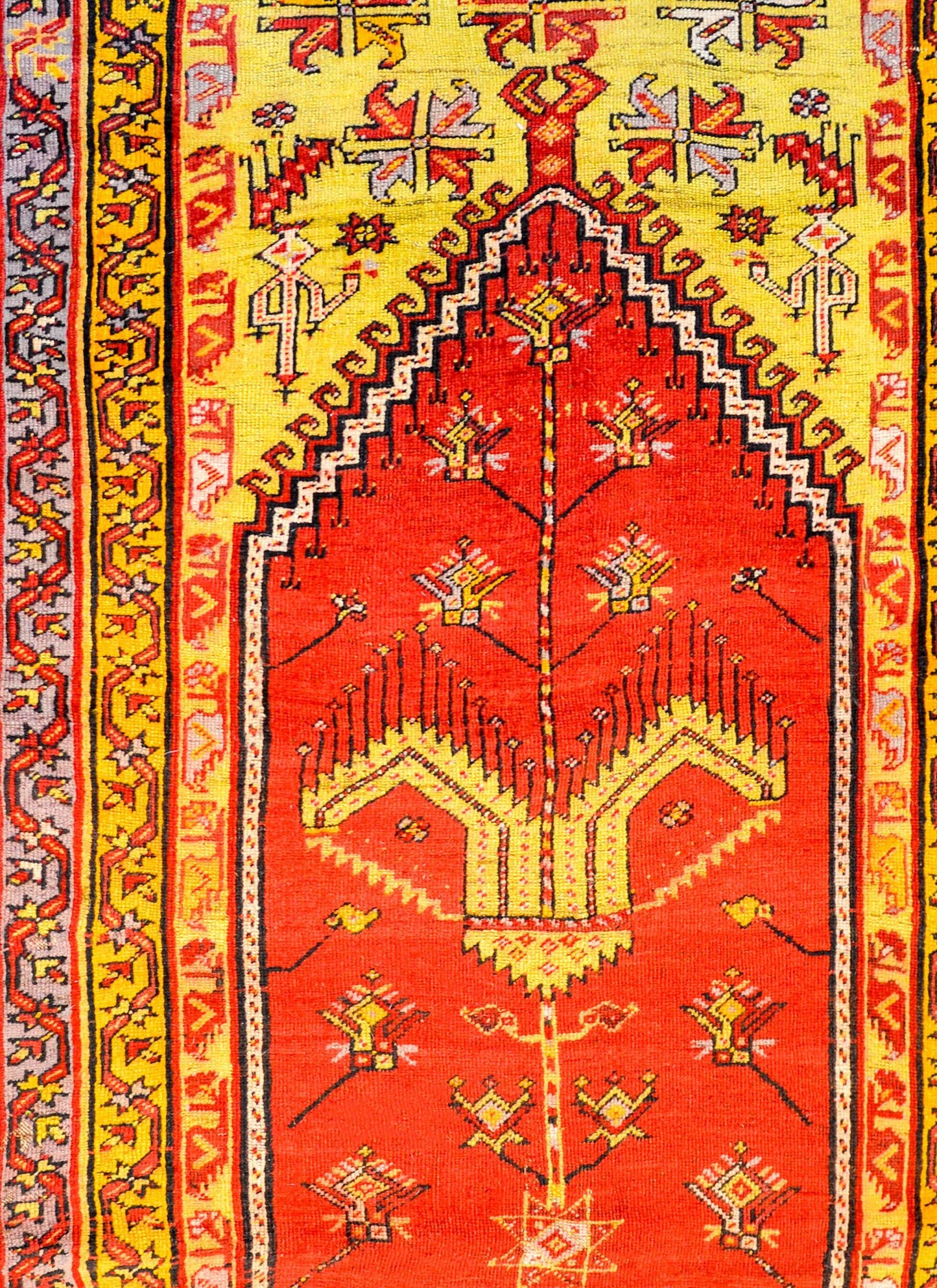 Wonderful Early 20th Century Turkish Prayer Rug For Sale
