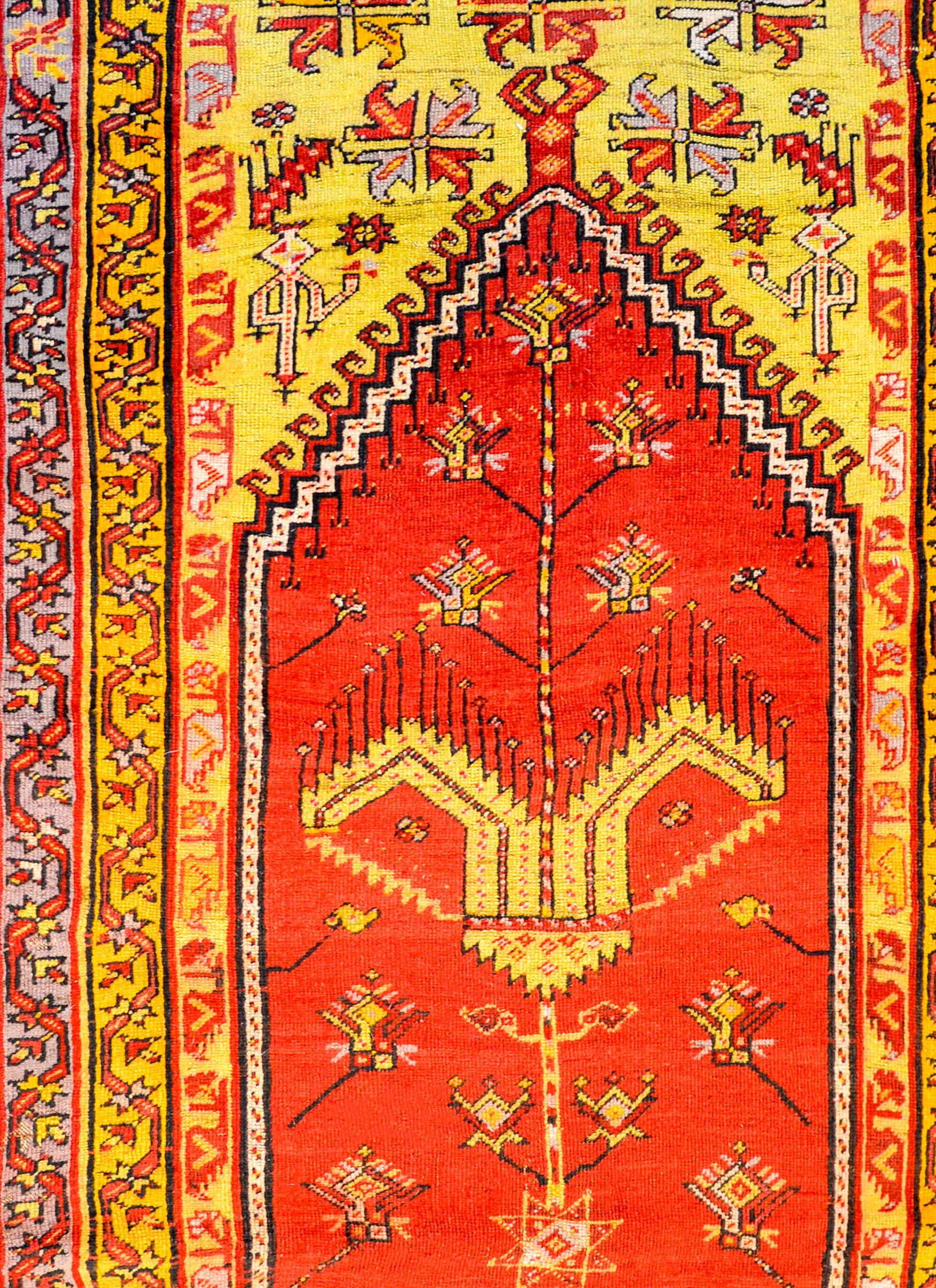 Wonderful Early 20th Century Turkish Prayer Rug For Sale