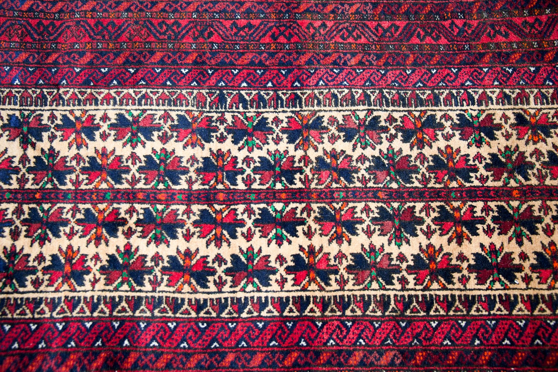 Vintage Persian Baluch Rug For Sale