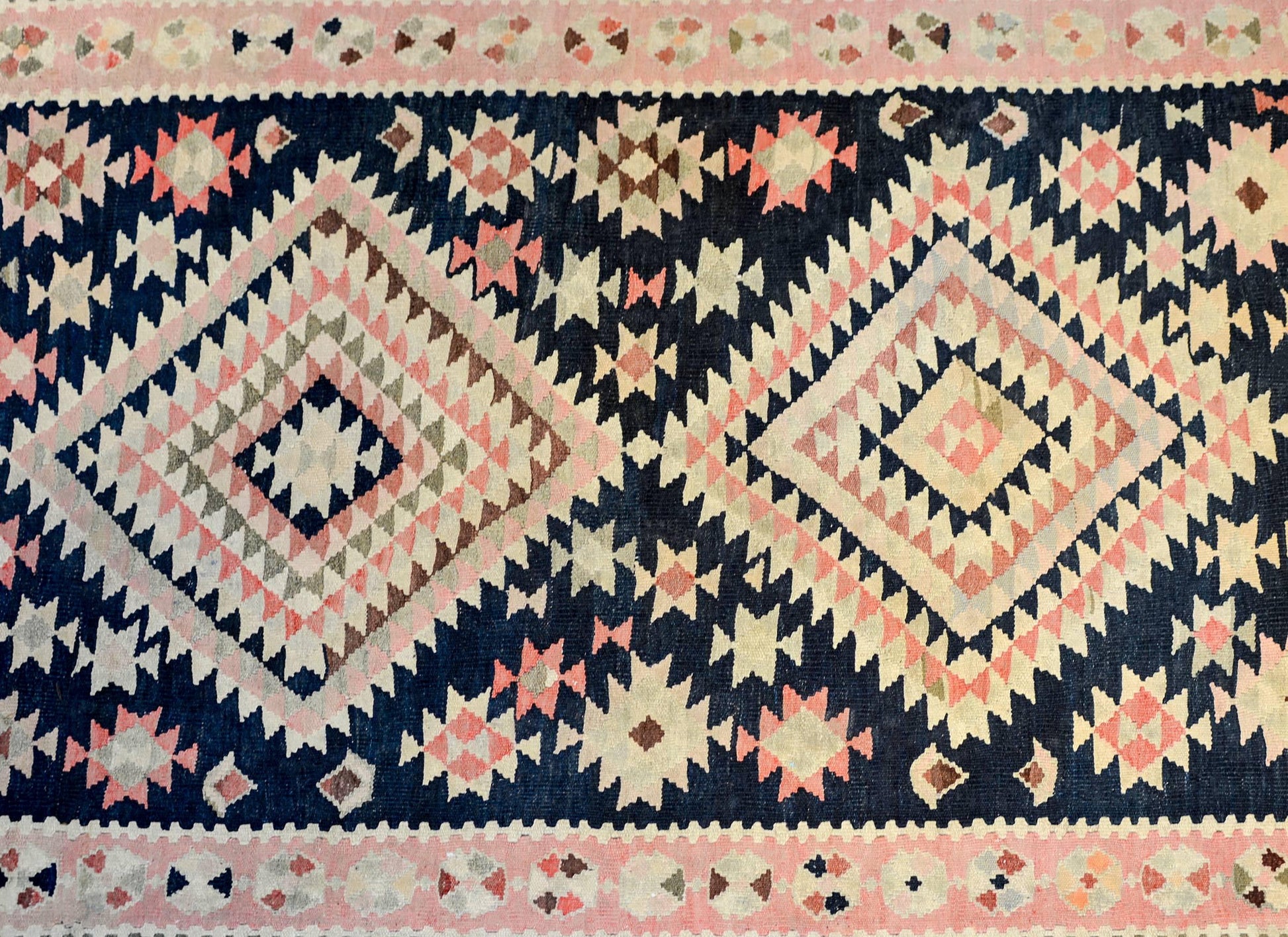 Wonderful Early 20th Cenrury Zarand Kilim Runner For Sale