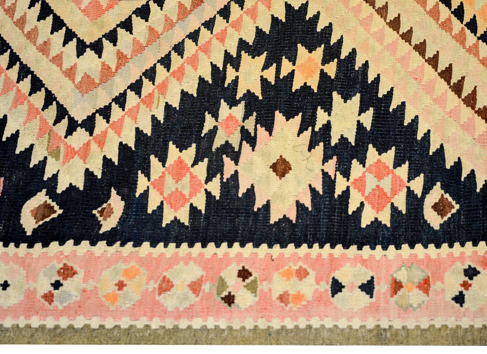 Wonderful Early 20th Cenrury Zarand Kilim Runner For Sale