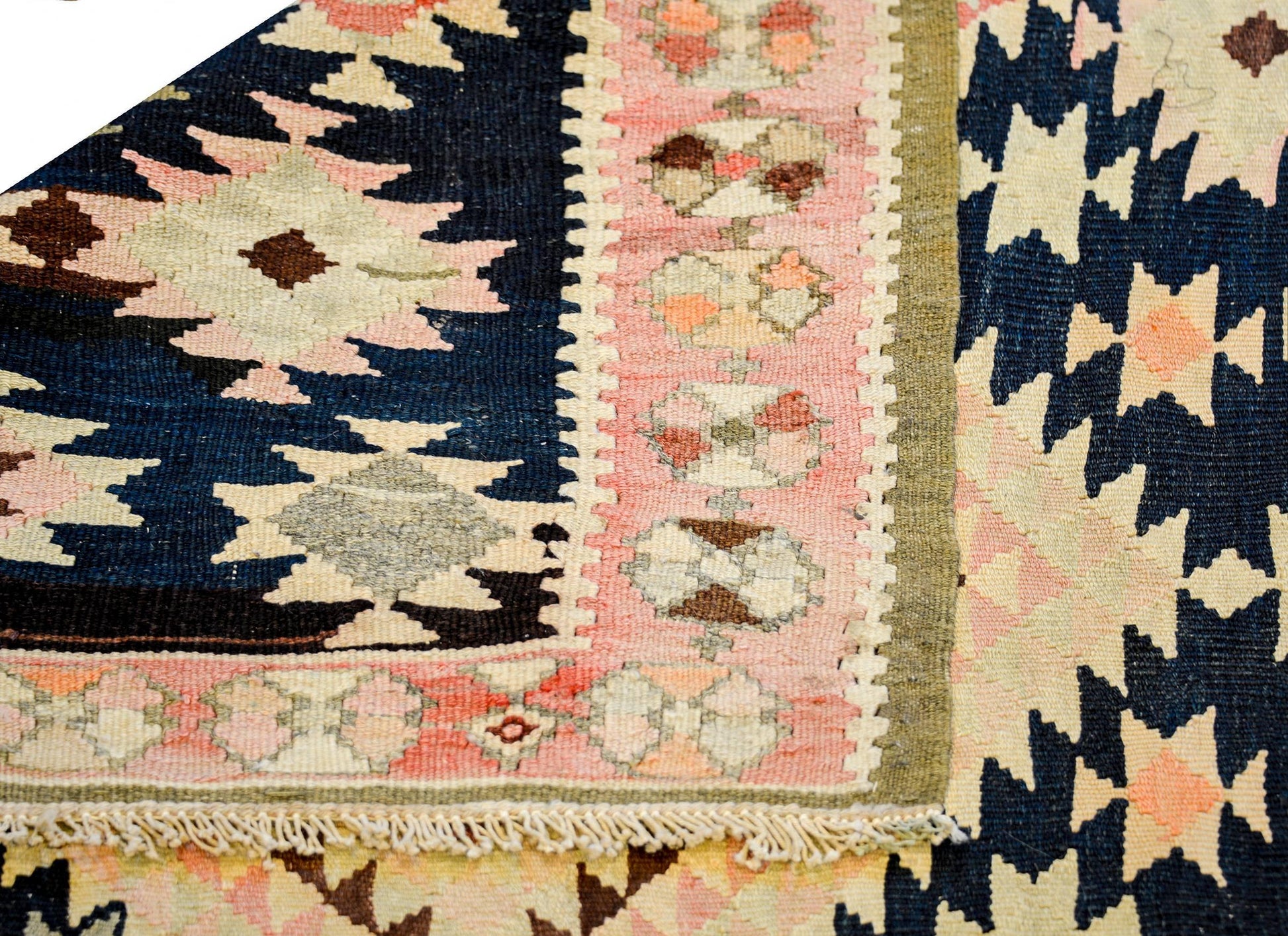Wonderful Early 20th Cenrury Zarand Kilim Runner For Sale