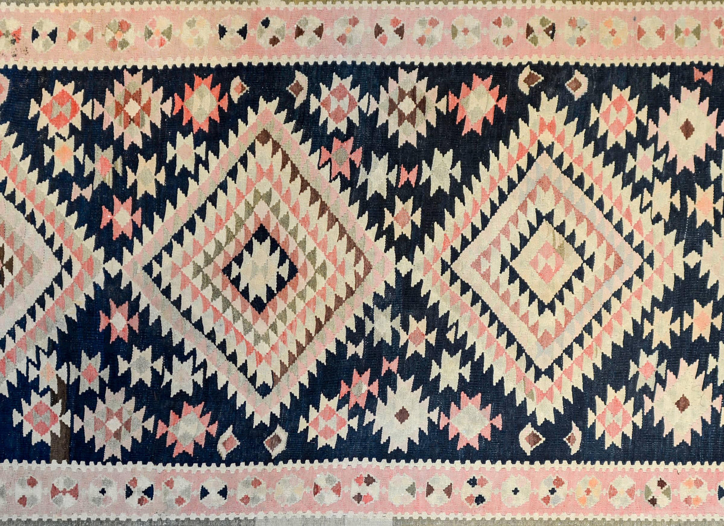 Wonderful Early 20th Cenrury Zarand Kilim Runner For Sale