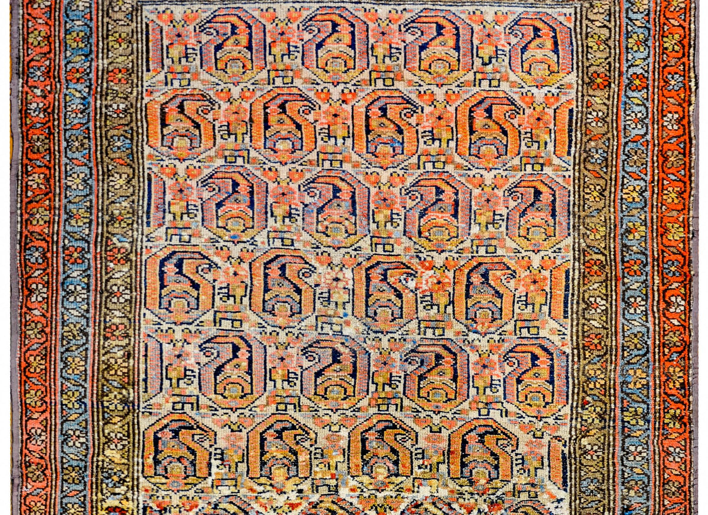 Wonderful Early 20th Century Bibikibad Rug For Sale