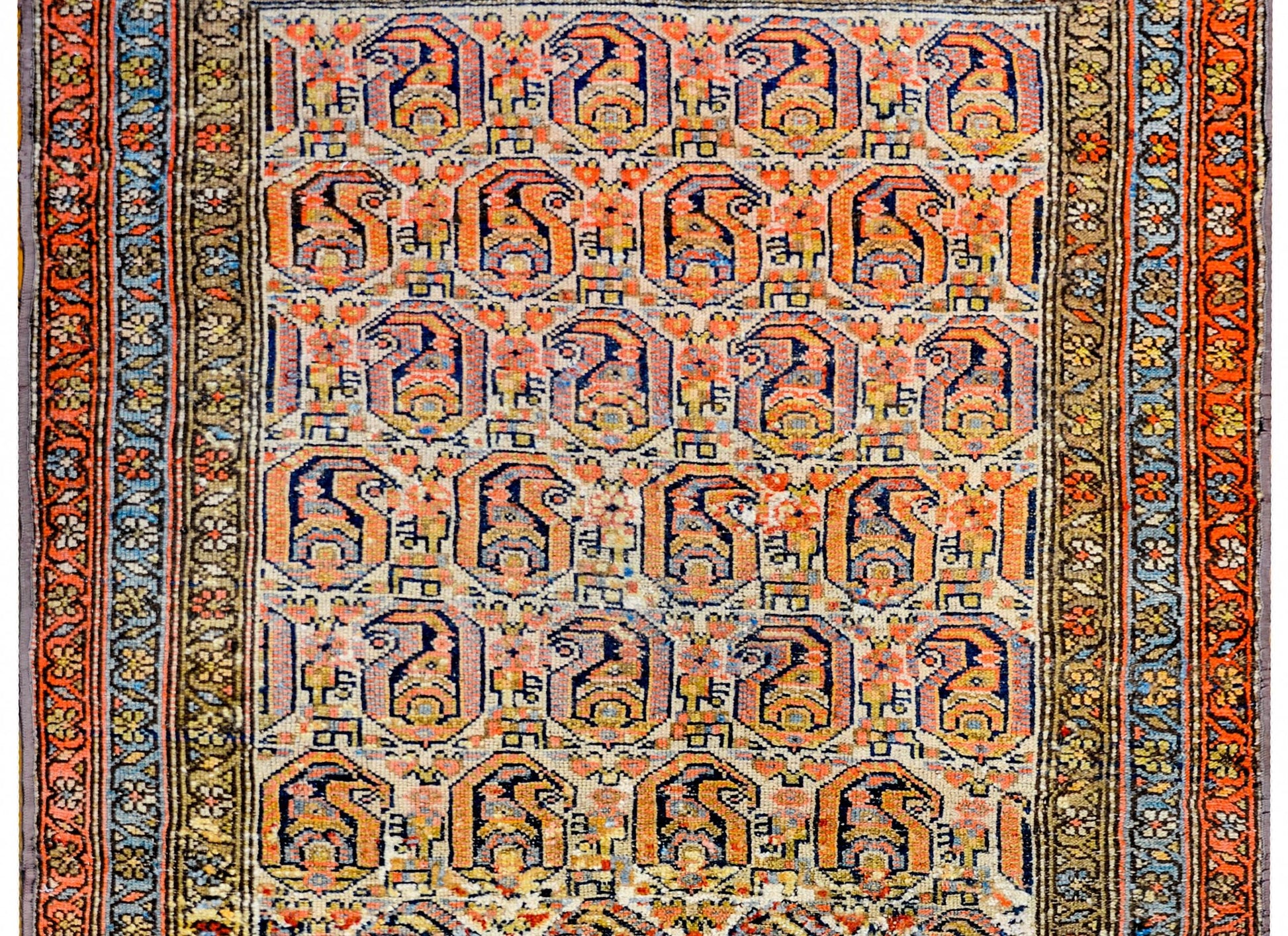 Wonderful Early 20th Century Bibikibad Rug For Sale