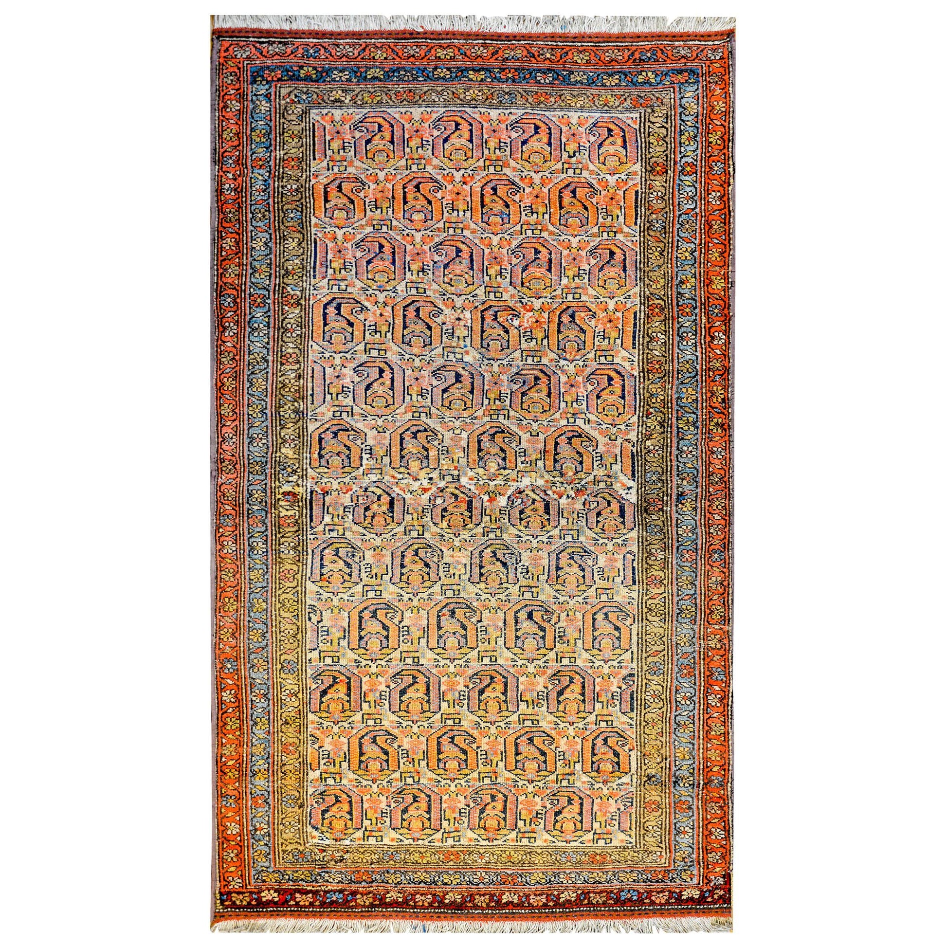 Wonderful Early 20th Century Bibikibad Rug For Sale