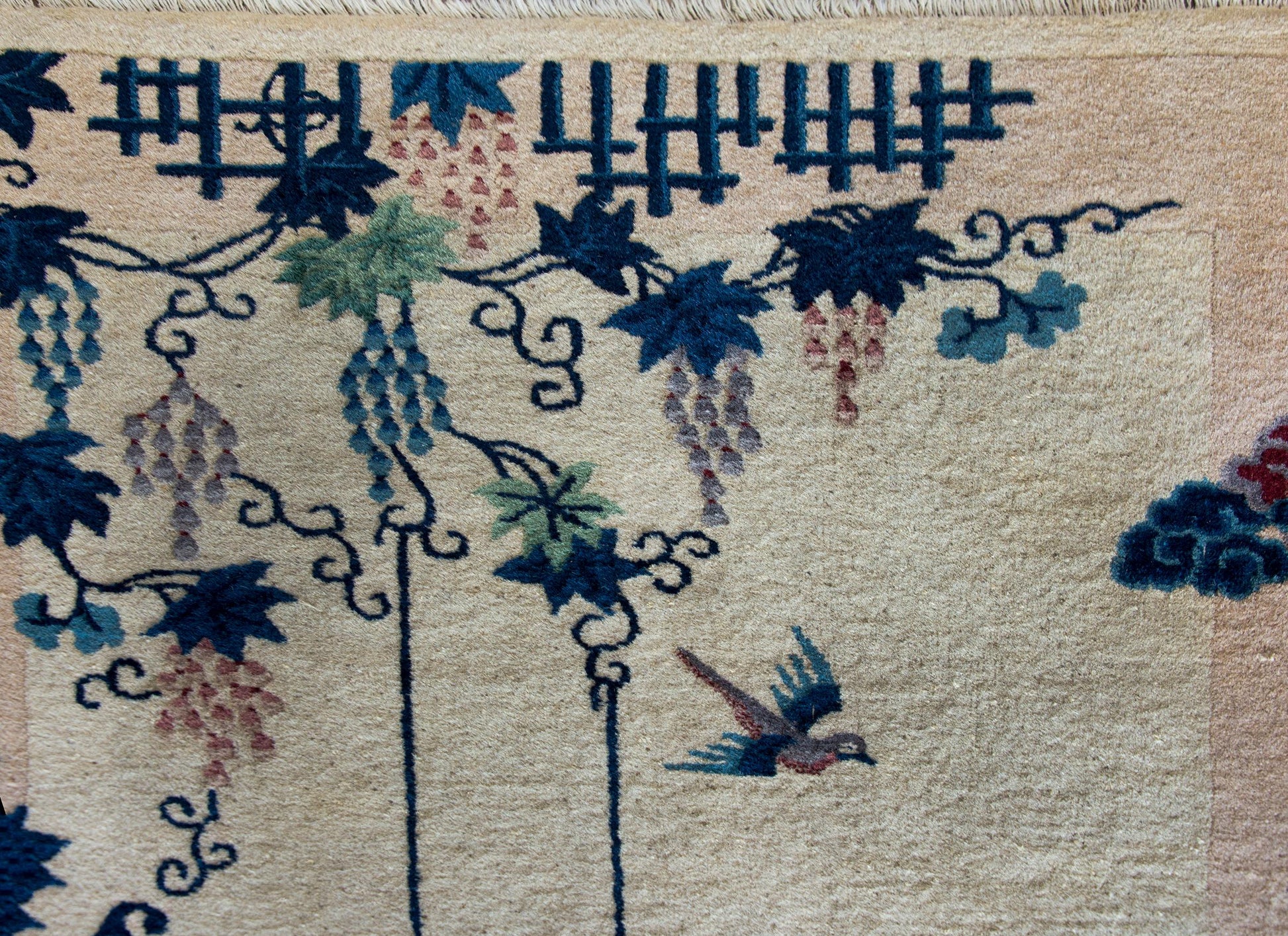 Early 20th Century Chinese Art Deco Rug For Sale