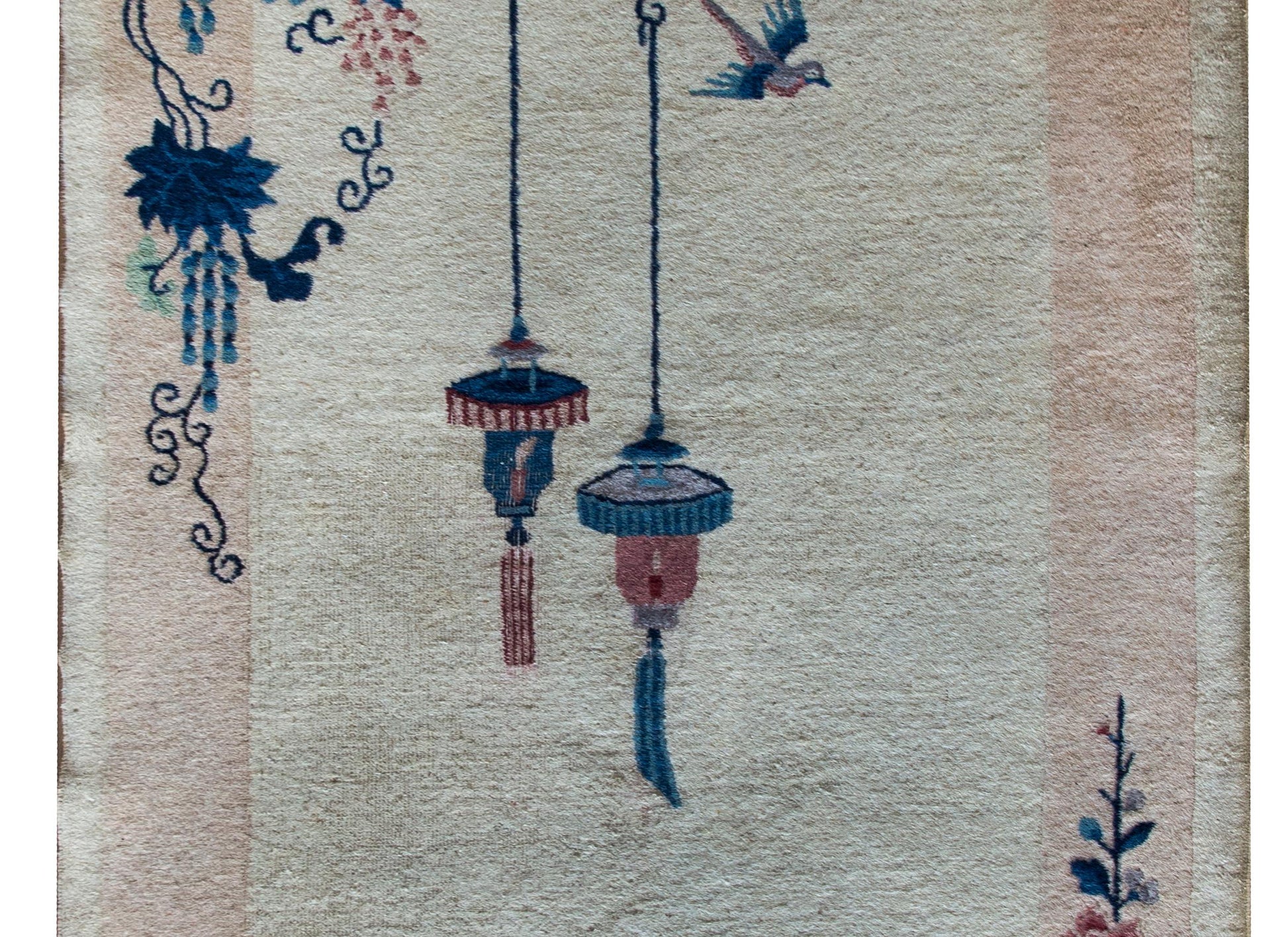 Early 20th Century Chinese Art Deco Rug For Sale