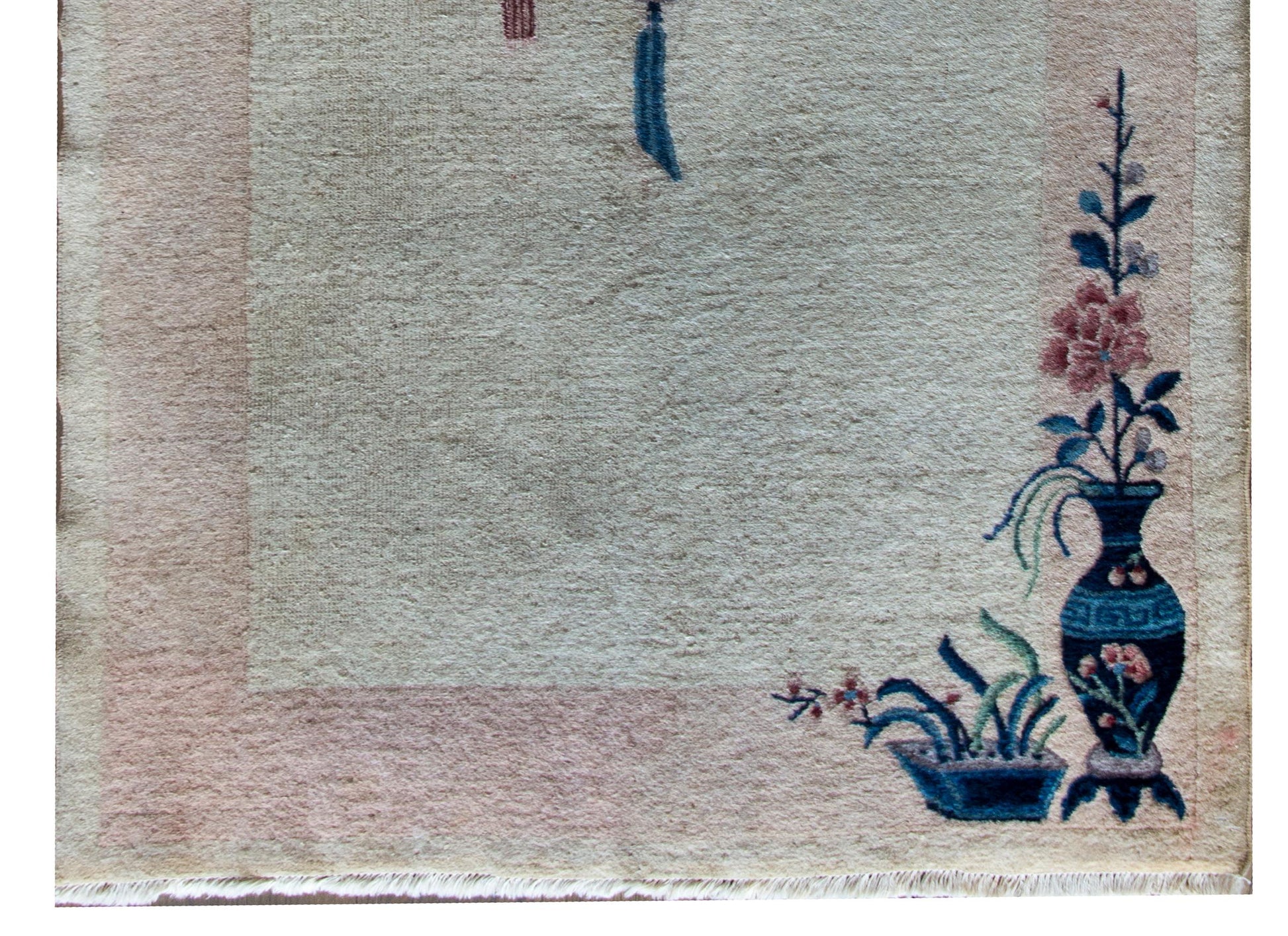 Early 20th Century Chinese Art Deco Rug For Sale