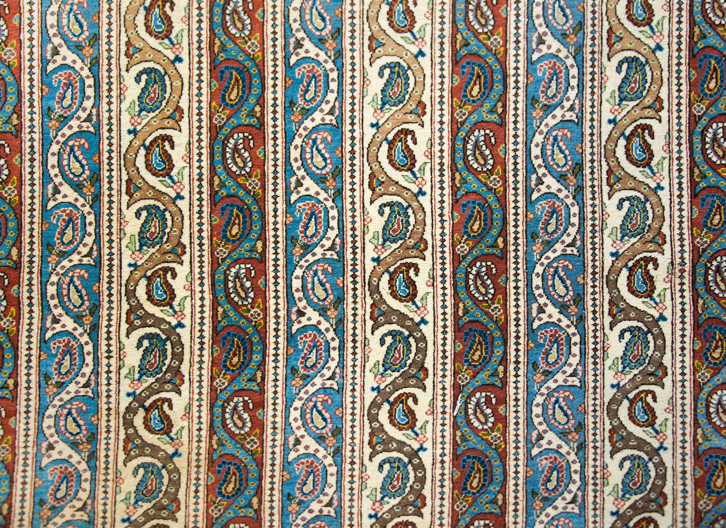 Vintage Persian Qum Rug For Sale