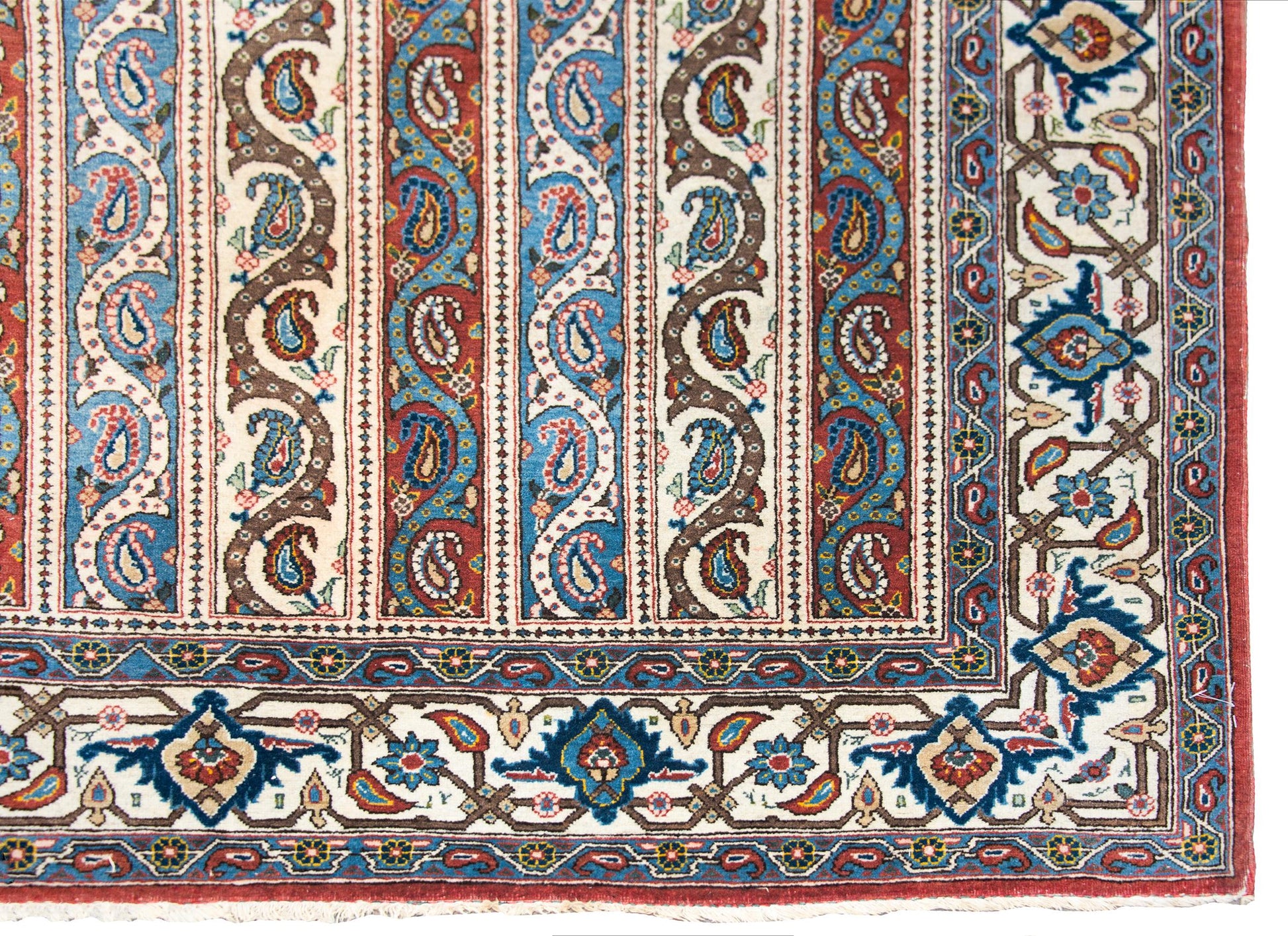Vintage Persian Qum Rug For Sale