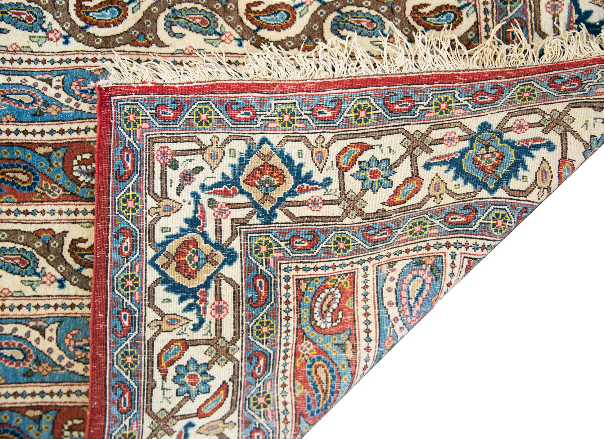 Vintage Persian Qum Rug For Sale