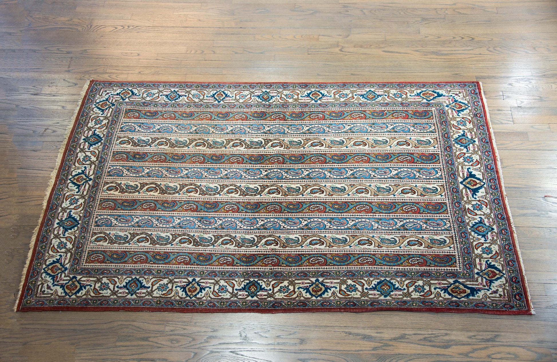 Vintage Persian Qum Rug For Sale