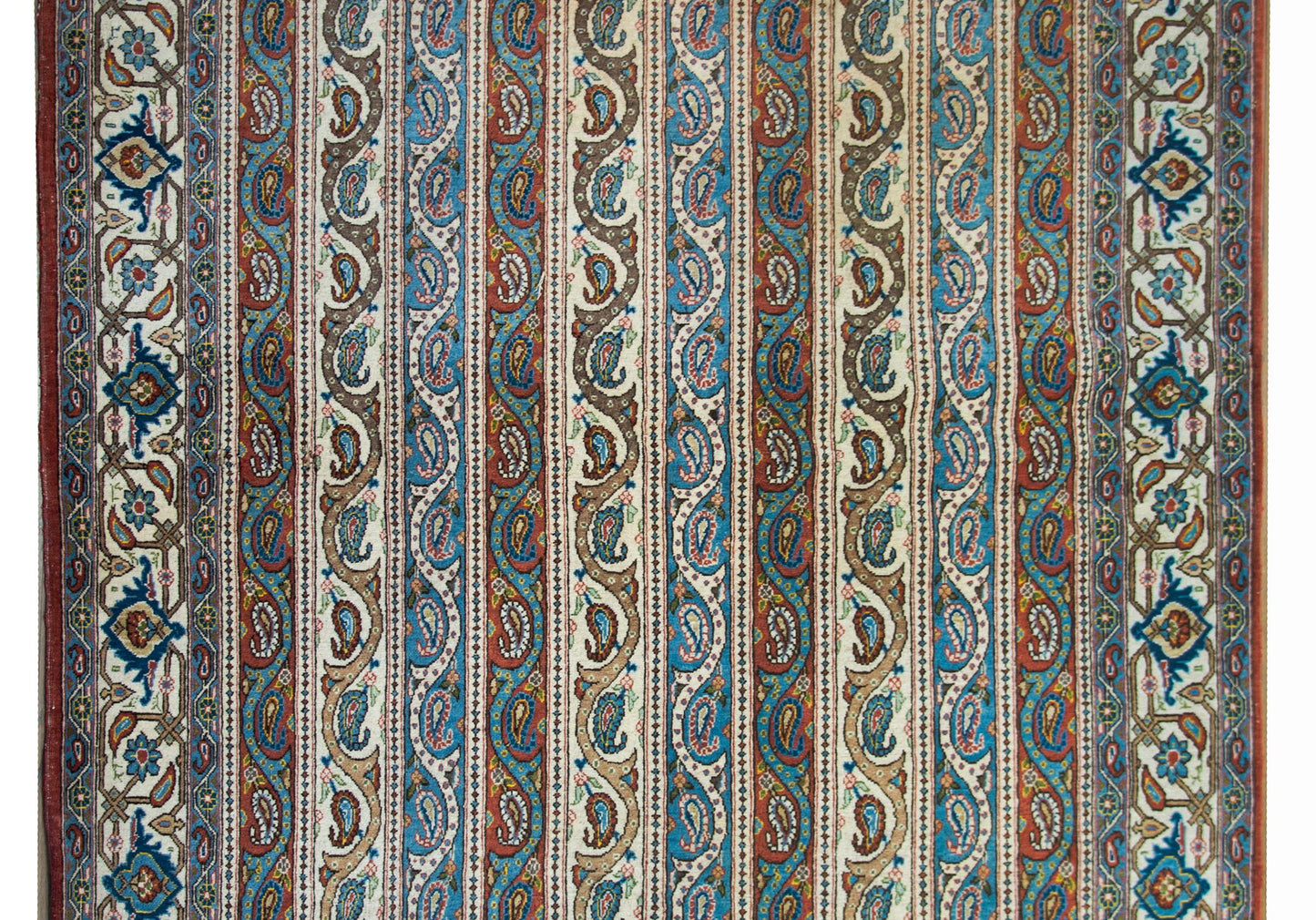 Vintage Persian Qum Rug For Sale