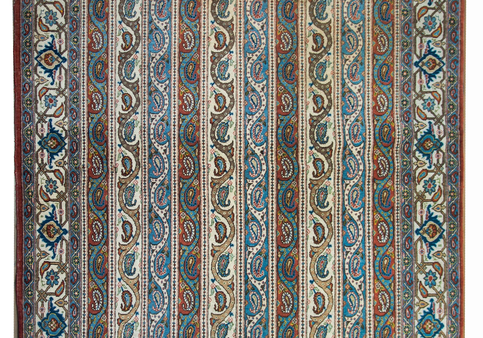 Vintage Persian Qum Rug For Sale