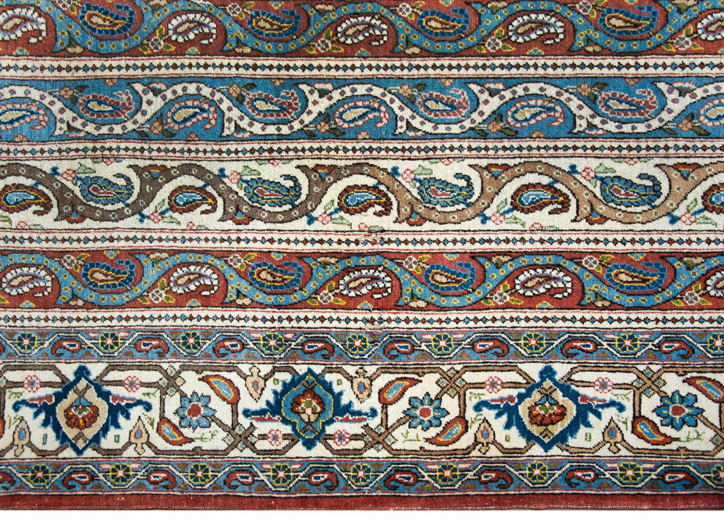 Vintage Persian Qum Rug For Sale