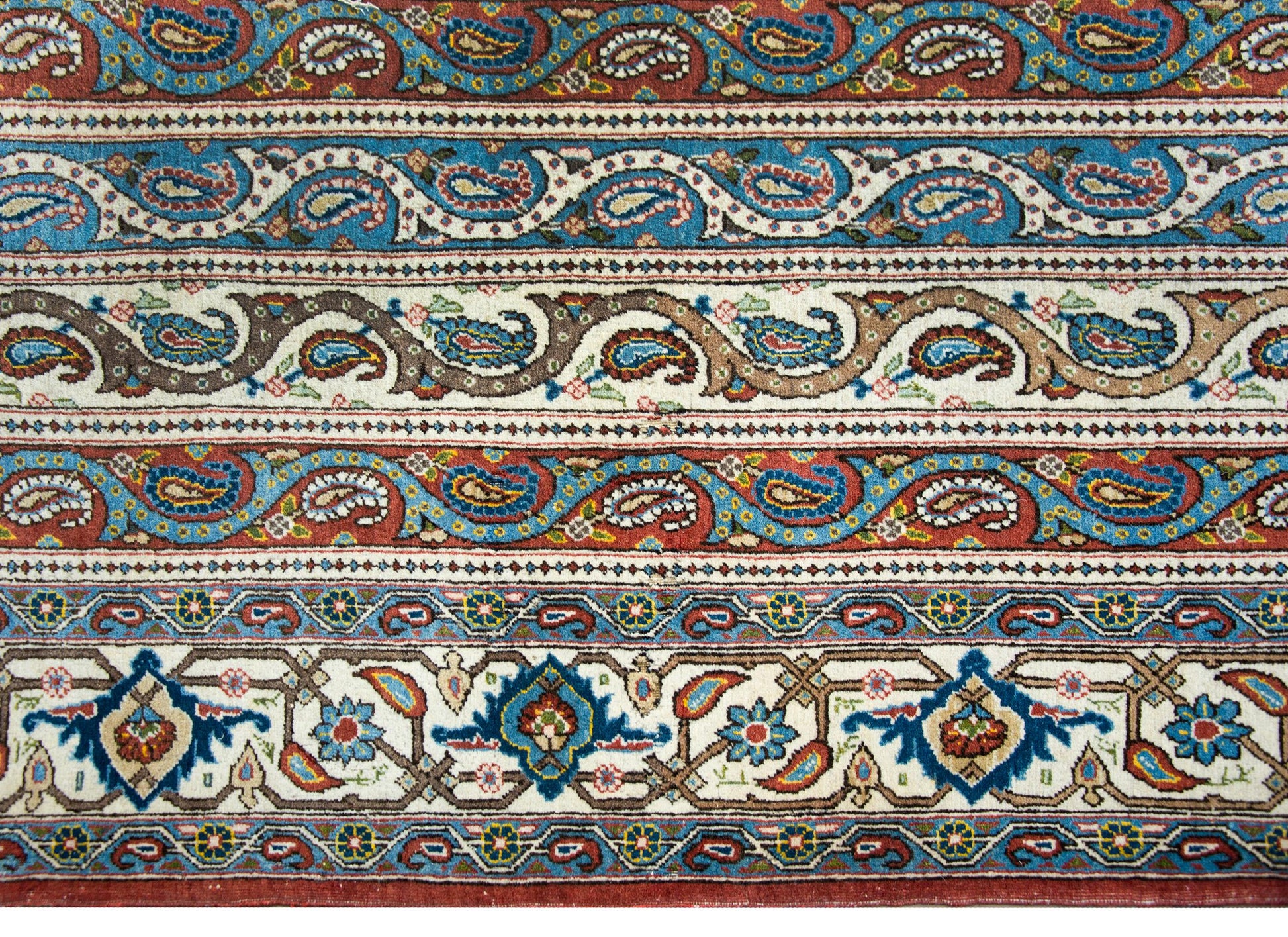 Vintage Persian Qum Rug For Sale