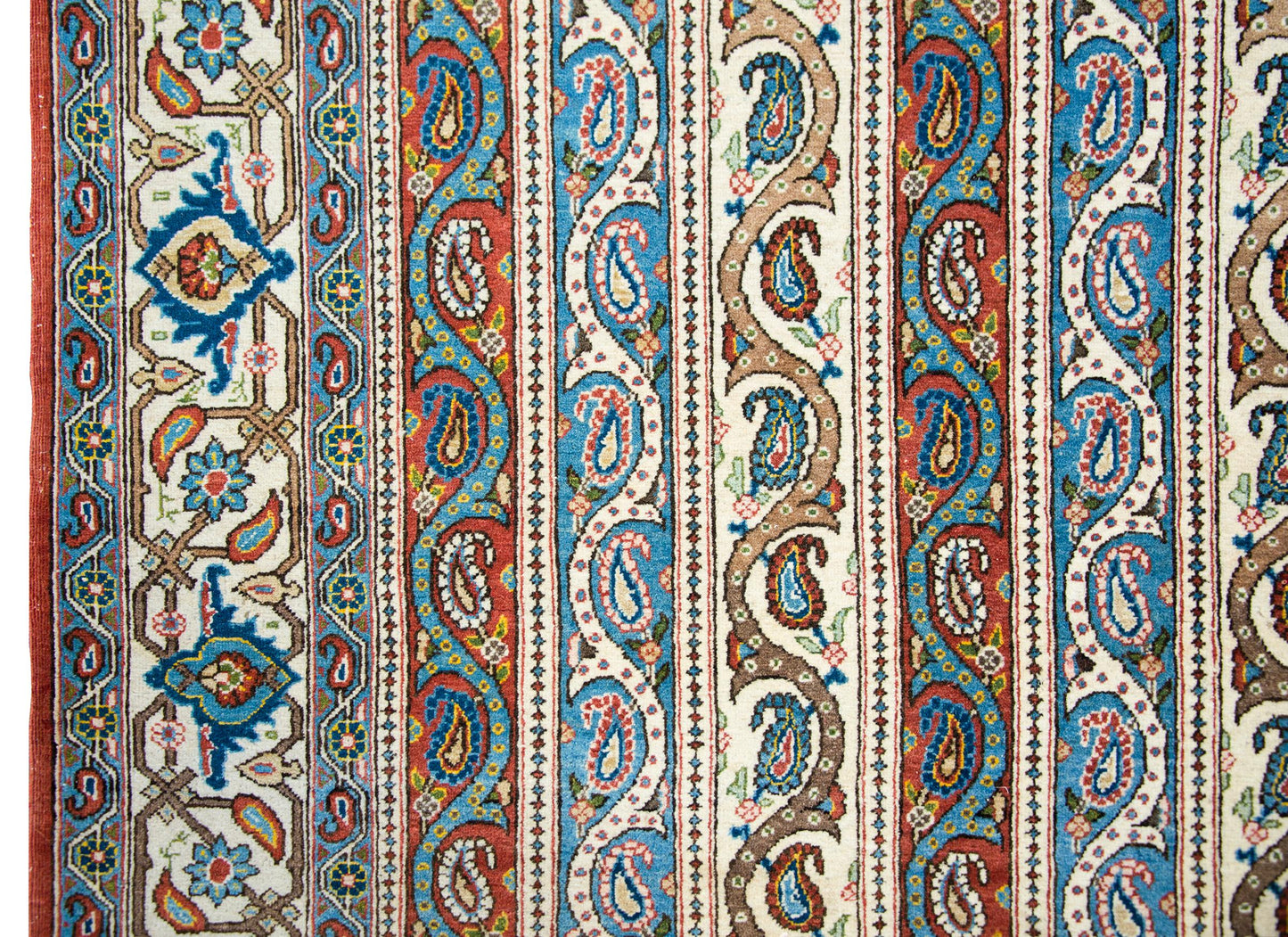 Vintage Persian Qum Rug For Sale