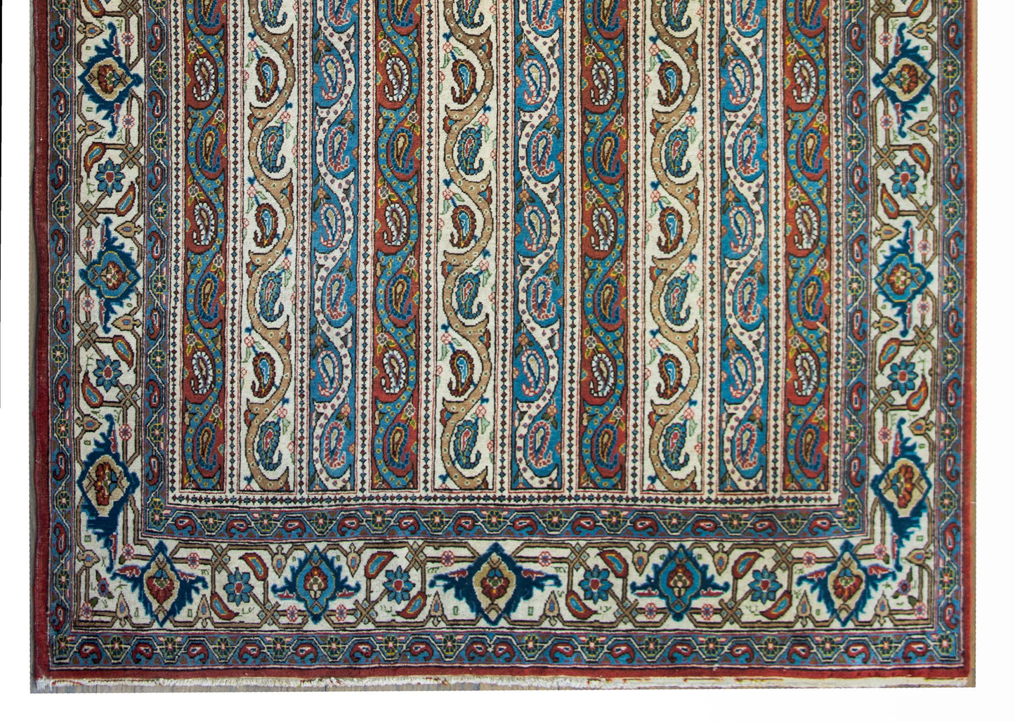 Vintage Persian Qum Rug For Sale