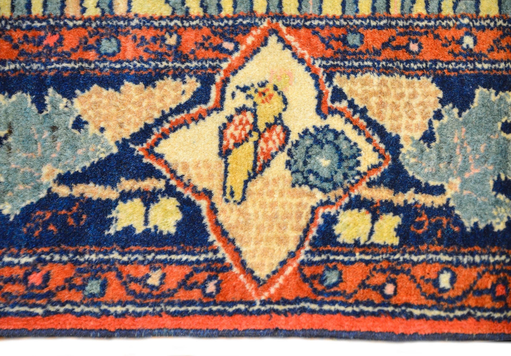 Whimsical Early 20th Century Bakhtiari Rug For Sale