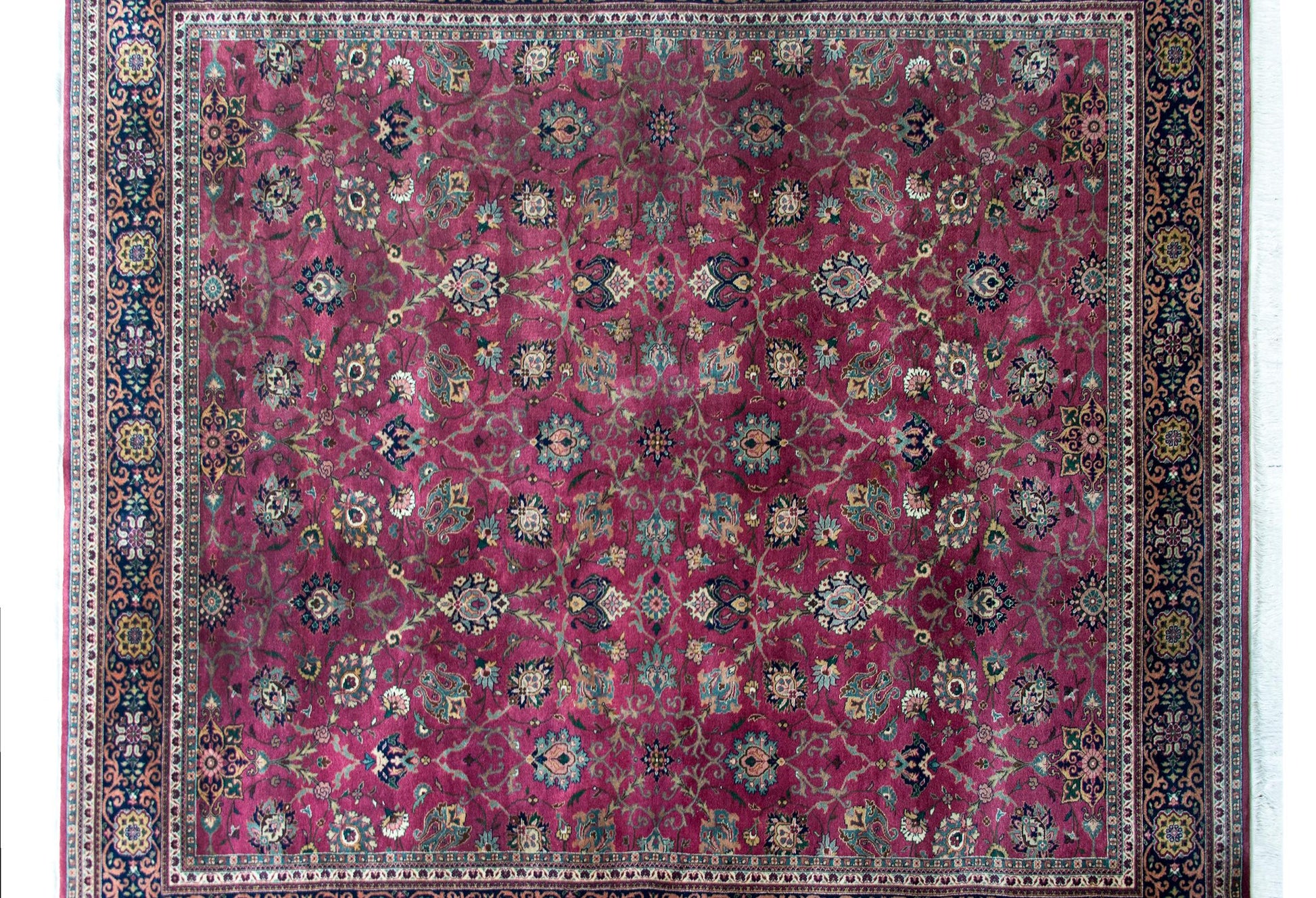 Late 20th Century Pakistani Tabriz Rug For Sale