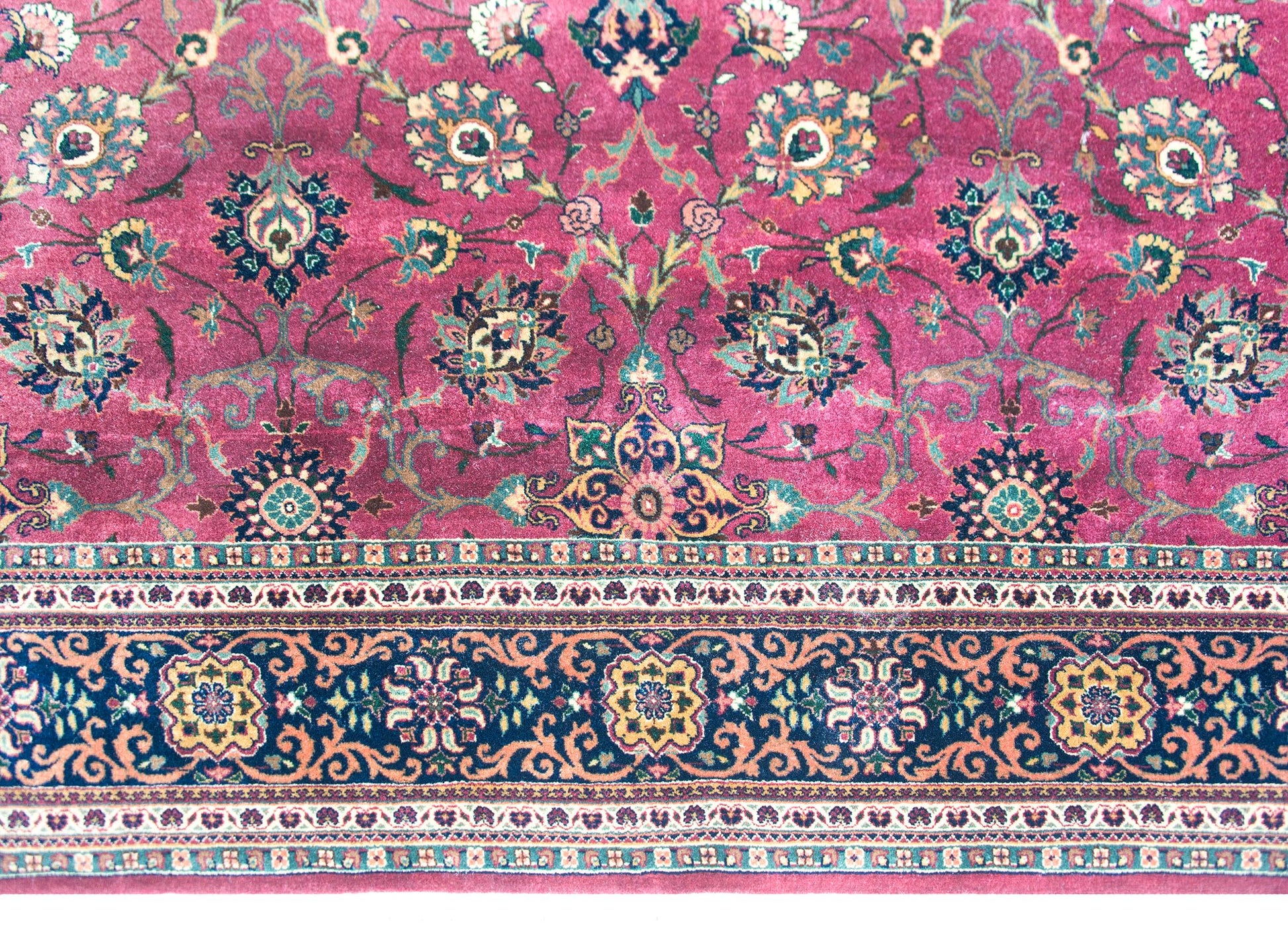 Late 20th Century Pakistani Tabriz Rug For Sale
