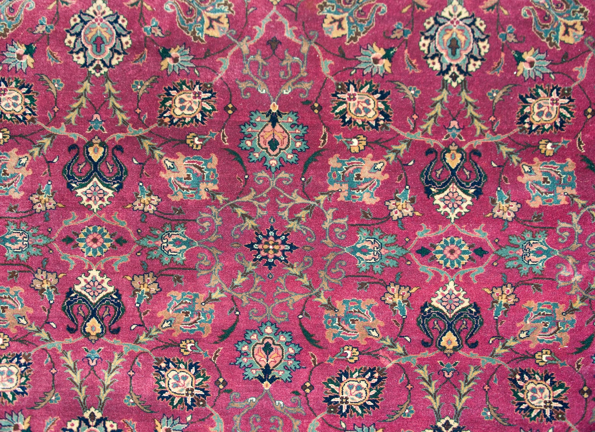 Late 20th Century Pakistani Tabriz Rug For Sale
