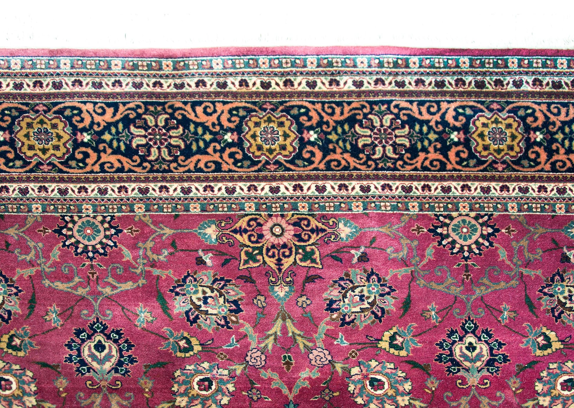Late 20th Century Pakistani Tabriz Rug For Sale