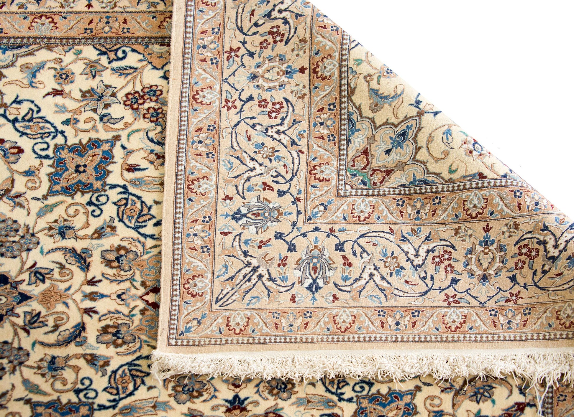 Vintage Persian Kashan Rug For Sale