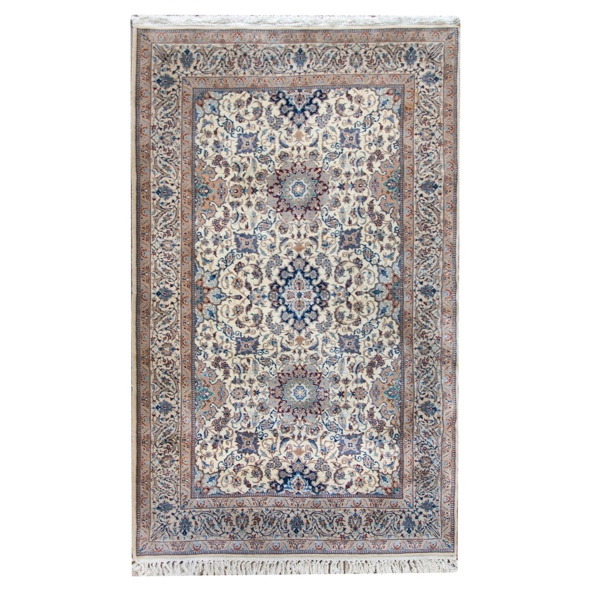 Vintage Persian Kashan Rug For Sale