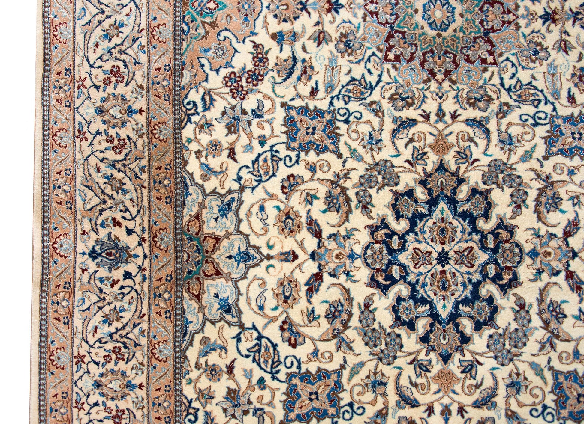 Vintage Persian Kashan Rug For Sale