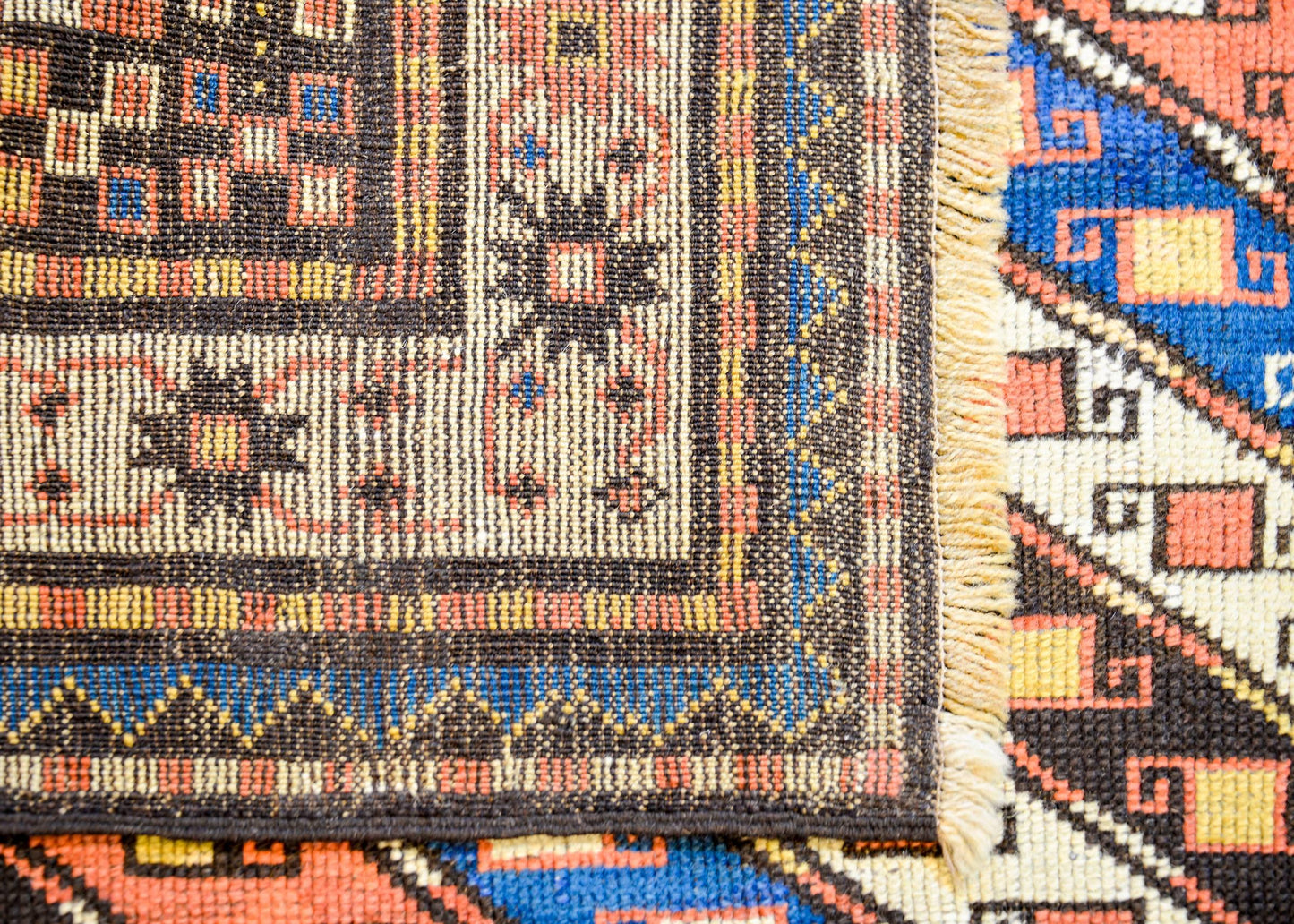 Fantastic Late 19th Century Kazak Rug For Sale