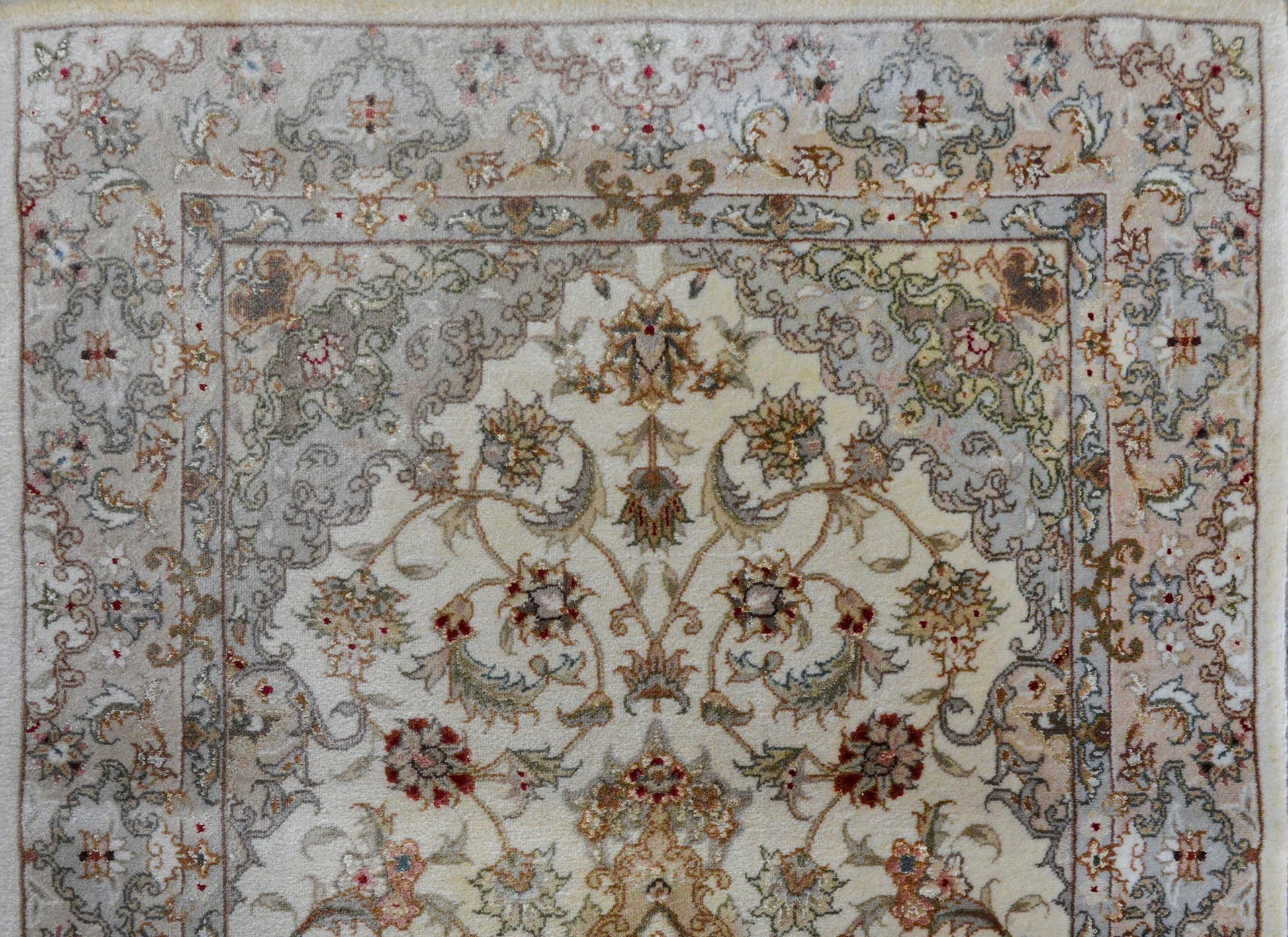 Vintage Pakistani Tabriz-Style Runner For Sale