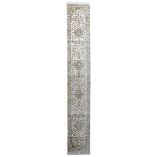 Vintage Pakistani Tabriz-Style Runner For Sale