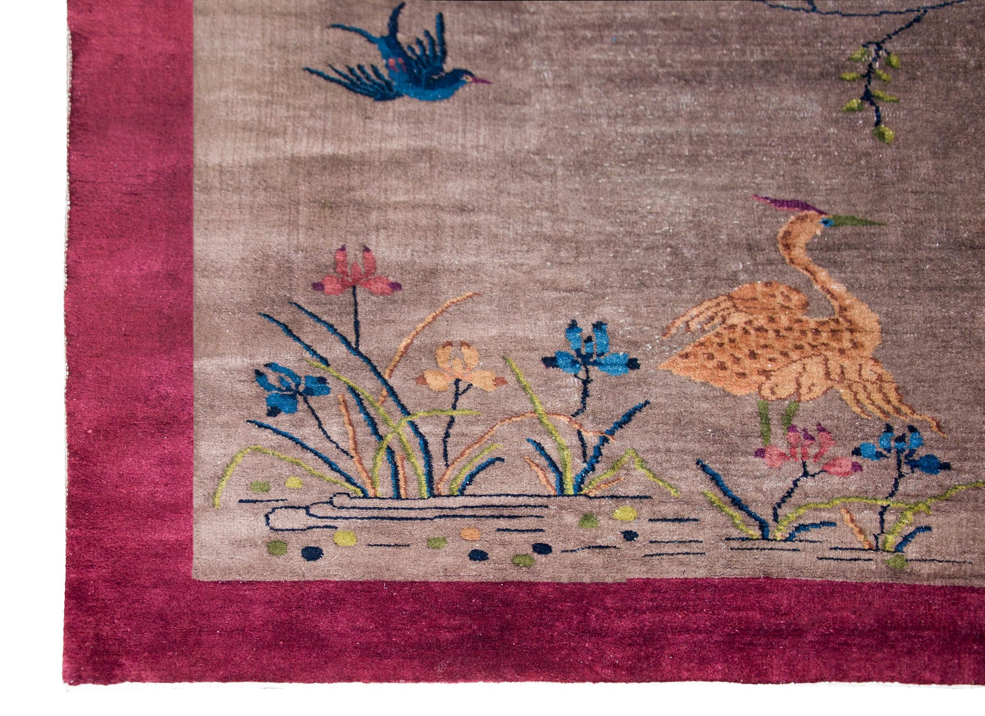 Early 20th Century Chinese Art Deco Rug For Sale