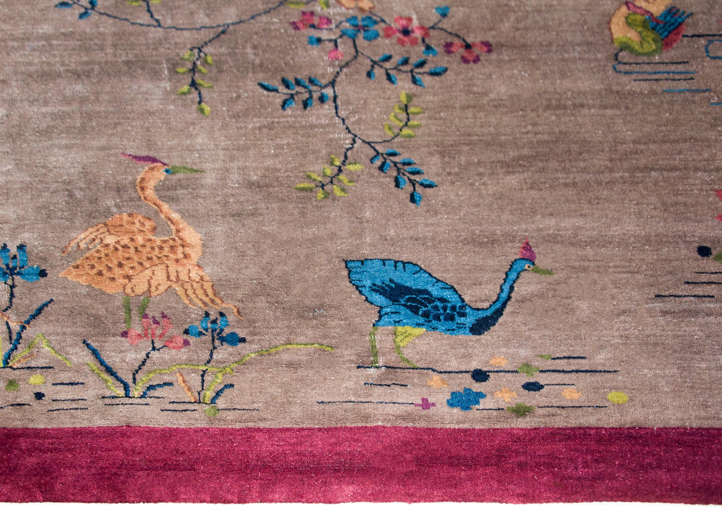 Early 20th Century Chinese Art Deco Rug For Sale