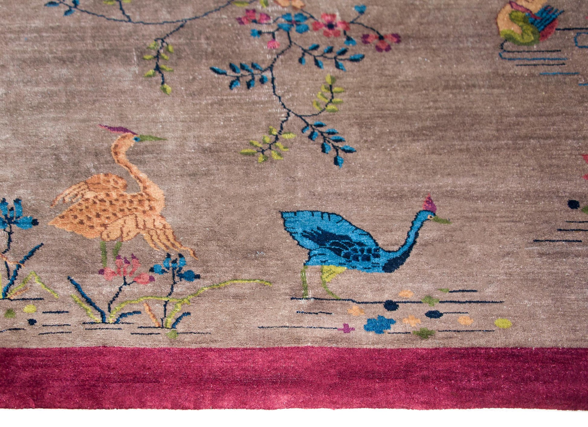 Early 20th Century Chinese Art Deco Rug For Sale