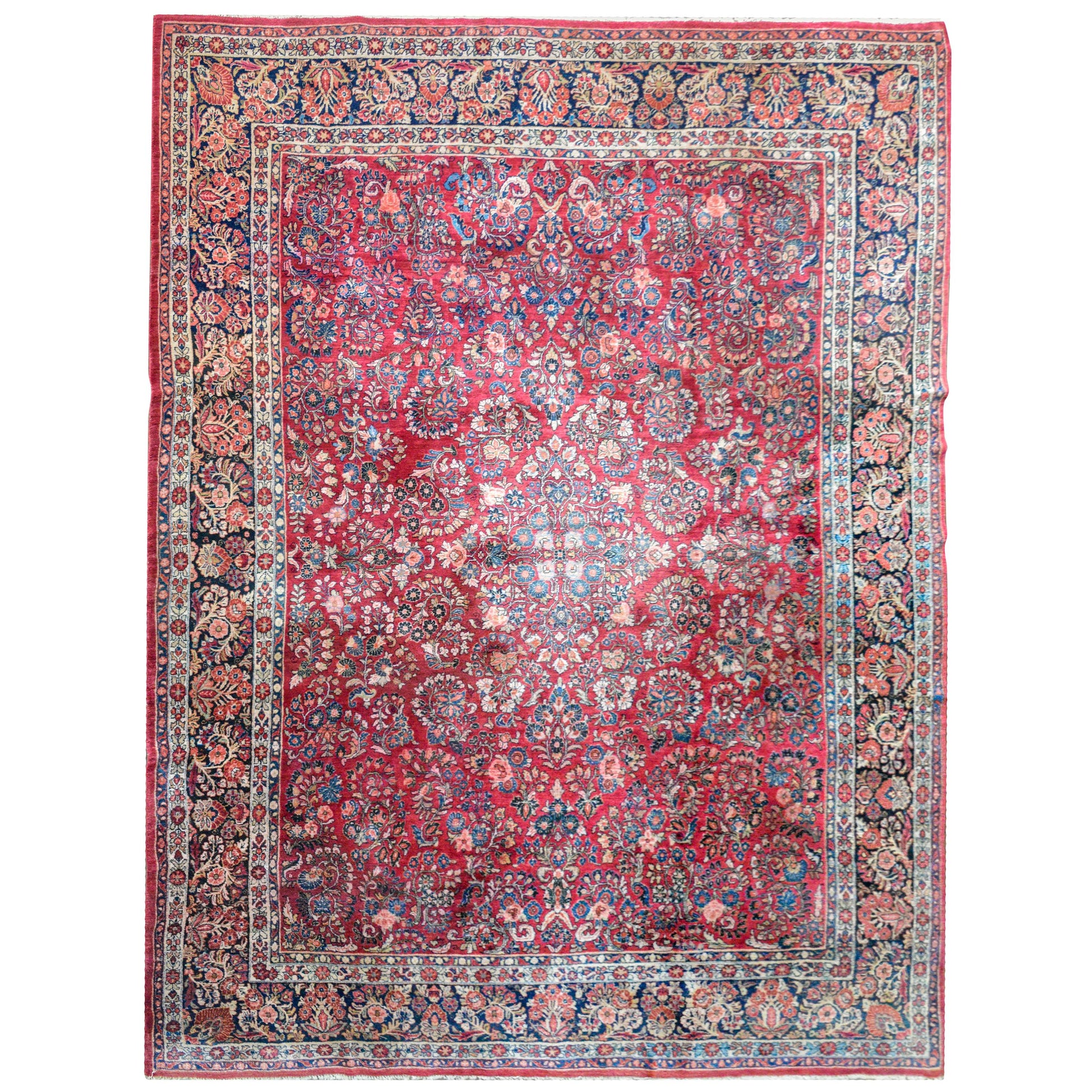 Early 20th Century Sarouk Rug For Sale