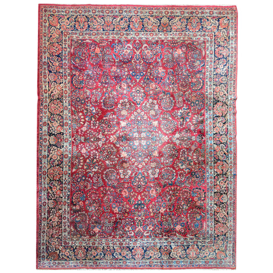 Early 20th Century Sarouk Rug For Sale