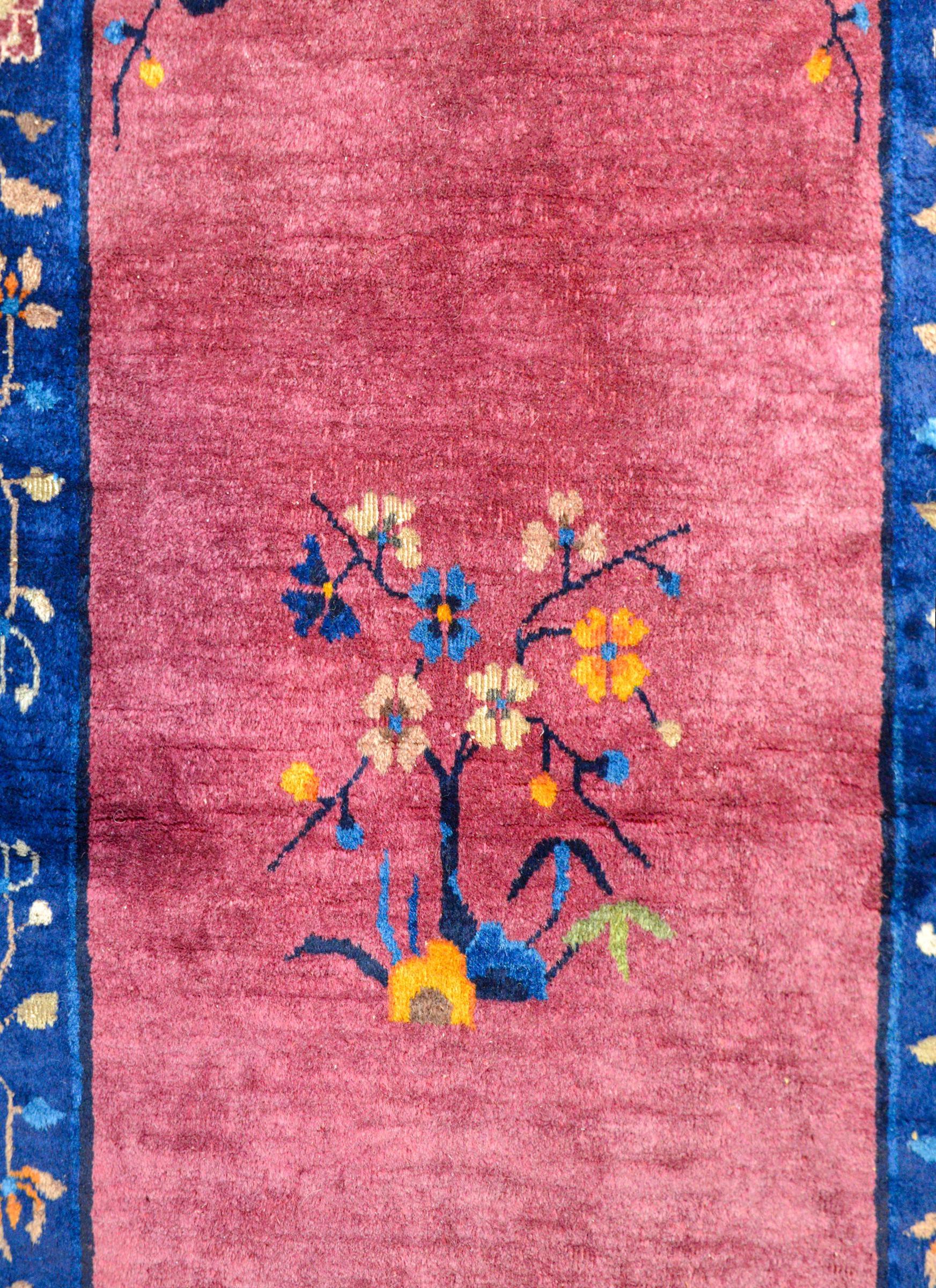Beautiful Chinese Art Deco Rug For Sale